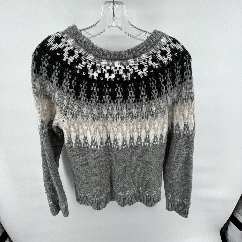 Sonoma Fair Isle Sweater Size PM Winter Ski‎ Christmas